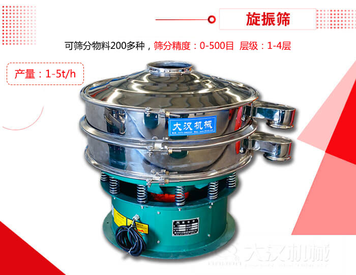 旋振篩可以特殊定制有：材質(zhì)方面包括：碳鋼，不銹鋼，全不銹鋼層級(jí)方面包括：?jiǎn)螌?，雙層，三層，四層等