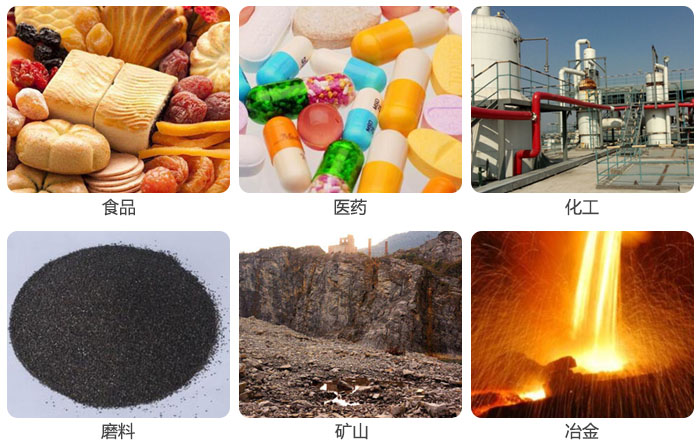 實(shí)驗(yàn)篩用于食品，磨料，醫(yī)藥，化工，冶金等行業(yè)的試驗(yàn)中。