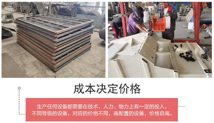 直線篩分機(jī)篩網(wǎng)，篩箱部件展示